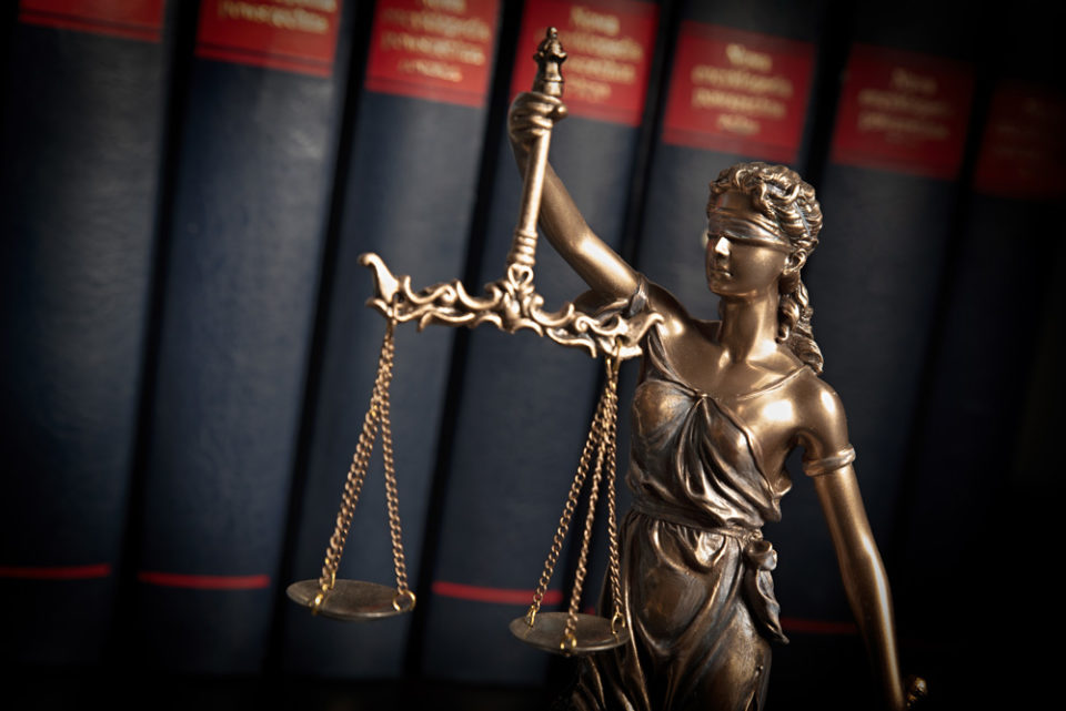lady justice with the scales